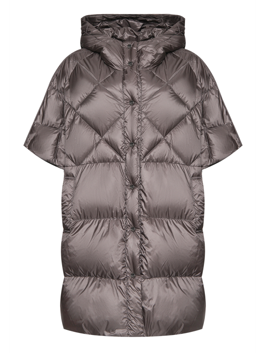 Max Mara Стеганый жилет с капюшоном
