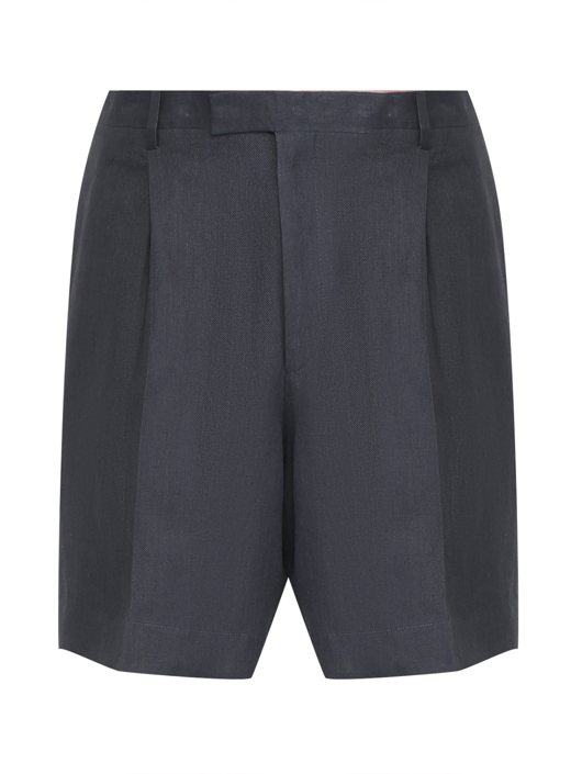 LARDINI Шорты однотонные из льна