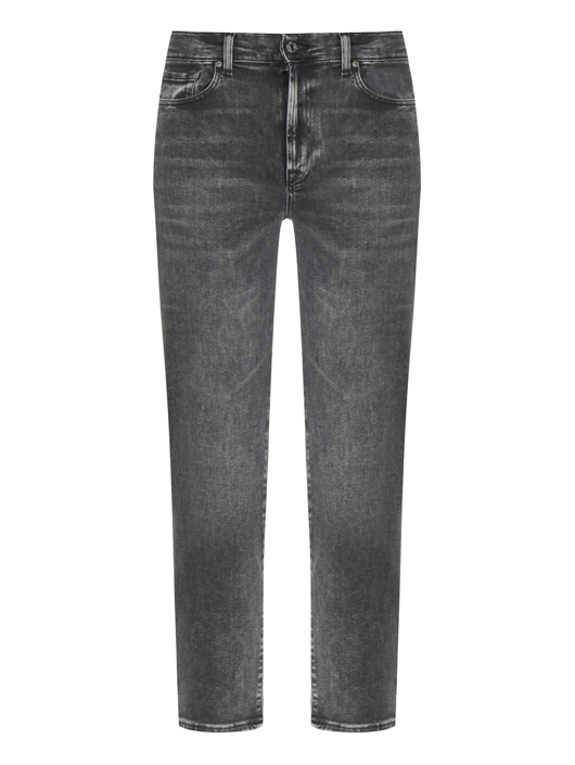 7 For All Mankind Джинсы из хлопка прямого кроя