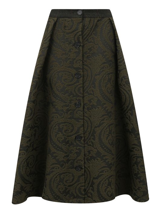 Antonio Marras Юбка из фактурной ткани с узором