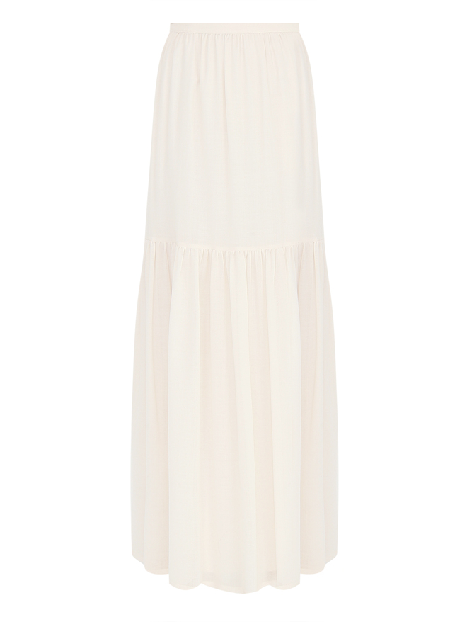 Max Mara Юбка из шерсти с карманами