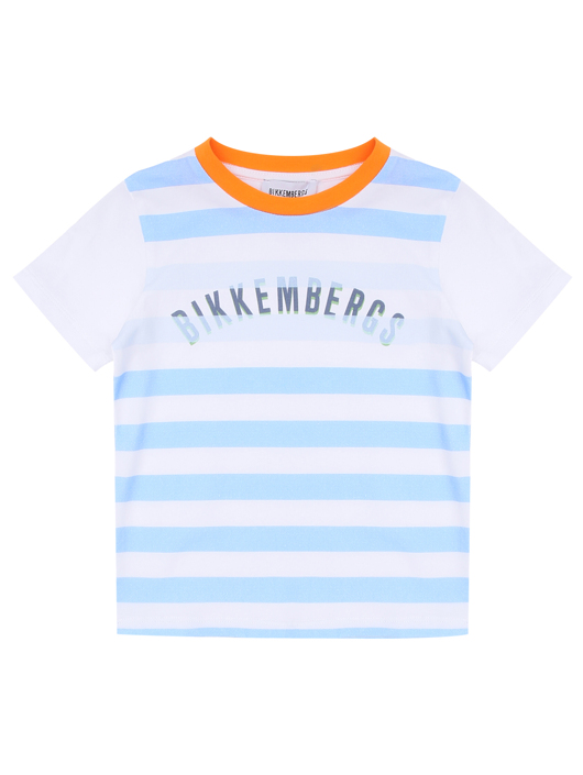 Bikkembergs Футболка из хлопка с логотипом и принтом