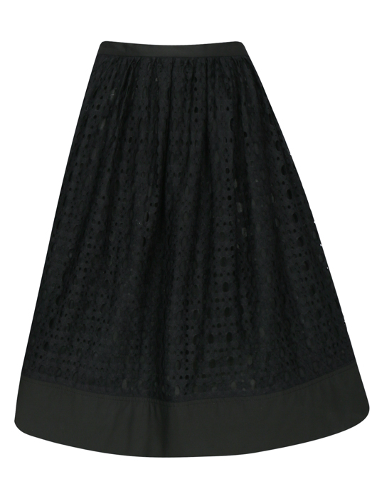 Moschino Boutique Юбка с перфорацией