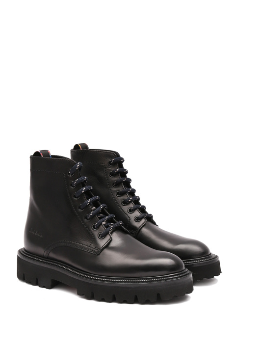 Paul Smith Ботинки из кожи на шнурках