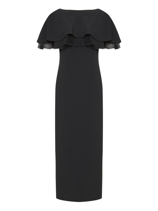 Alberta Ferretti Платье из смесовой вискозы
