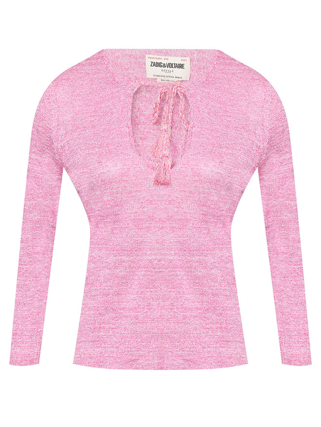 Zadig&Voltaire Джемпер из льна на завязках