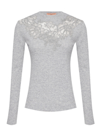 Ermanno Scervino Джемпер с кружевной вязкой