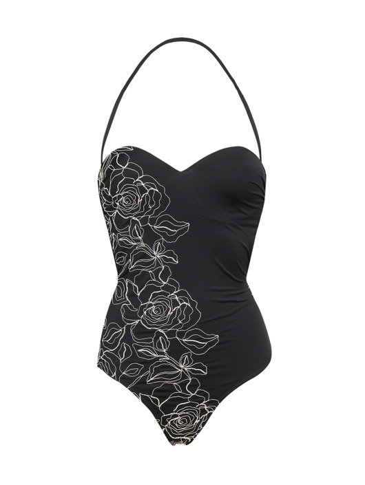 Ermanno Scervino Купальник слитный с вышивкой