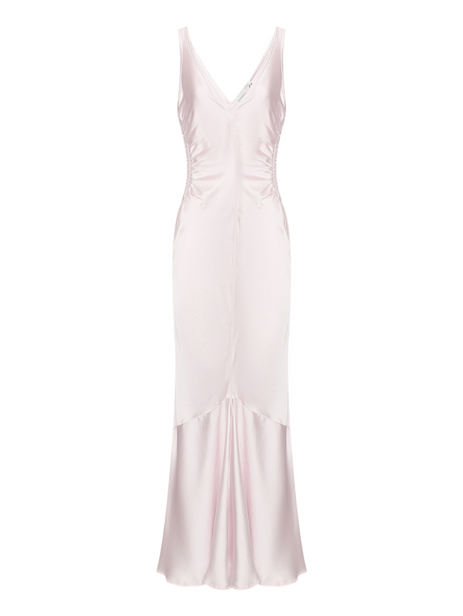 Sportmax Платье-макси с драпировками