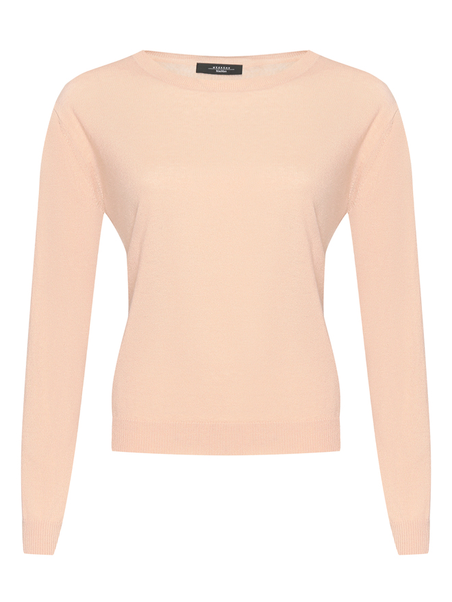 Weekend Max Mara Базовый пуловер из шерсти и кашемира