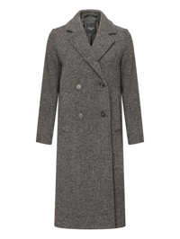 Weekend Max Mara Двубортное пальто из шерсти