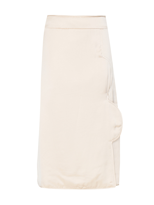 Jil Sander Юбка миди из вискозы
