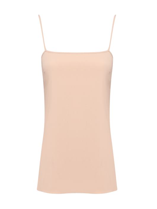 Alberta Ferretti Базовый топ на тонких брителях