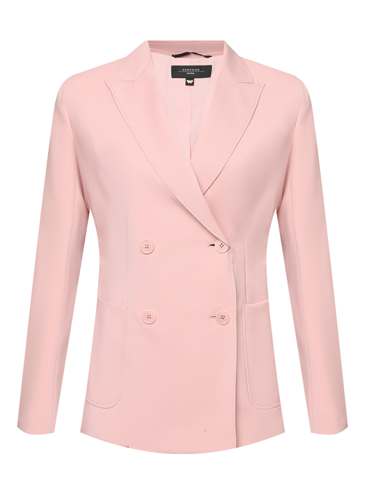 Weekend Max Mara Жакет двубортный из шерсти
