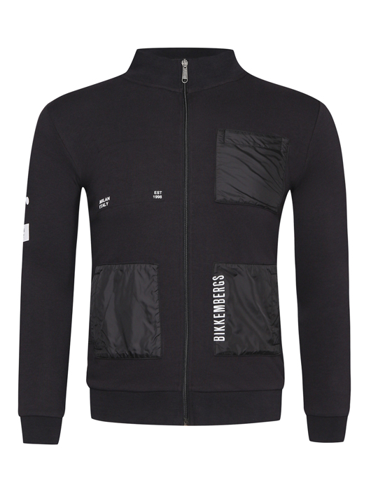 Bikkembergs Толстовка из хлопка на молнии