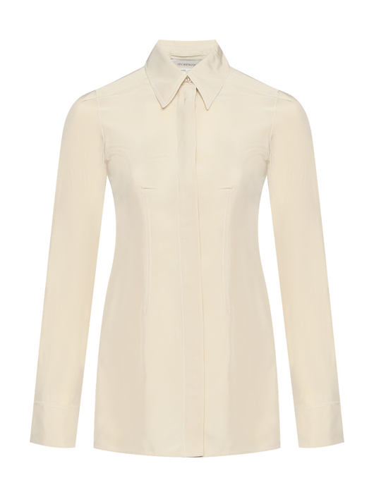 Sportmax Блуза из вискозы с разрезом на спинке