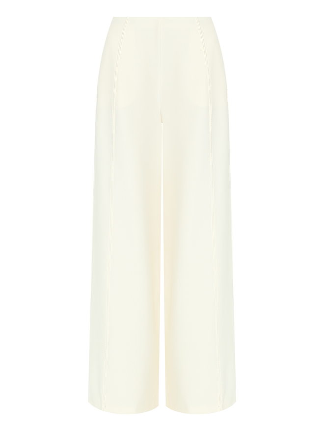 Max Mara Широкие брюки с карманами