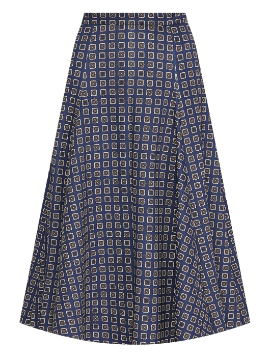 Max Mara Юбка-миди с узором