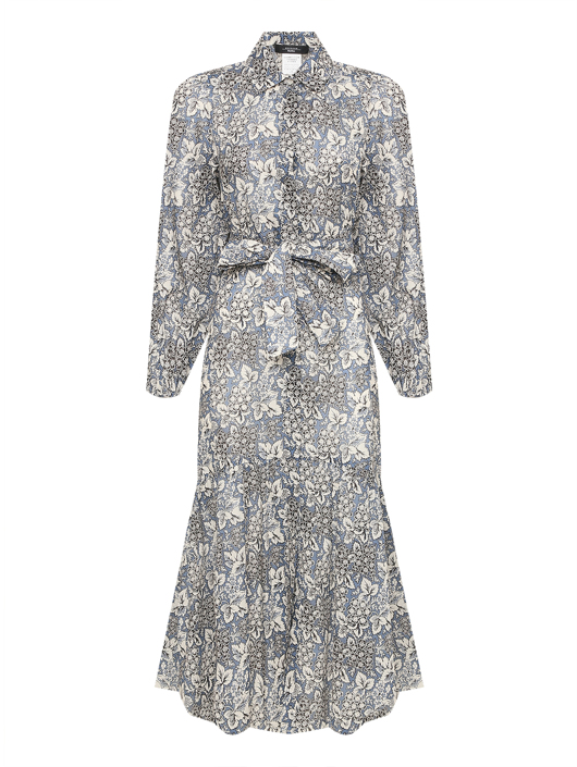 Weekend Max Mara Платье из хлопка с узором