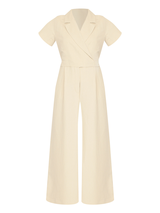 Weekend Max Mara Комбинезон с поясом и карманами