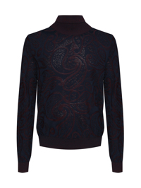 Etro Шерстяная водолазка с узором