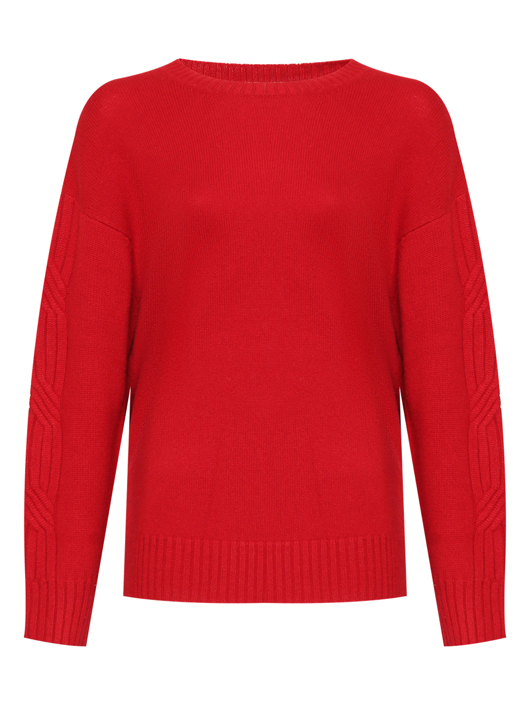 Max Mara Джемпер однотонный из кашемира