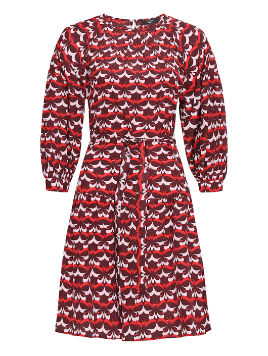 Weekend Max Mara Платье из шелка с узором