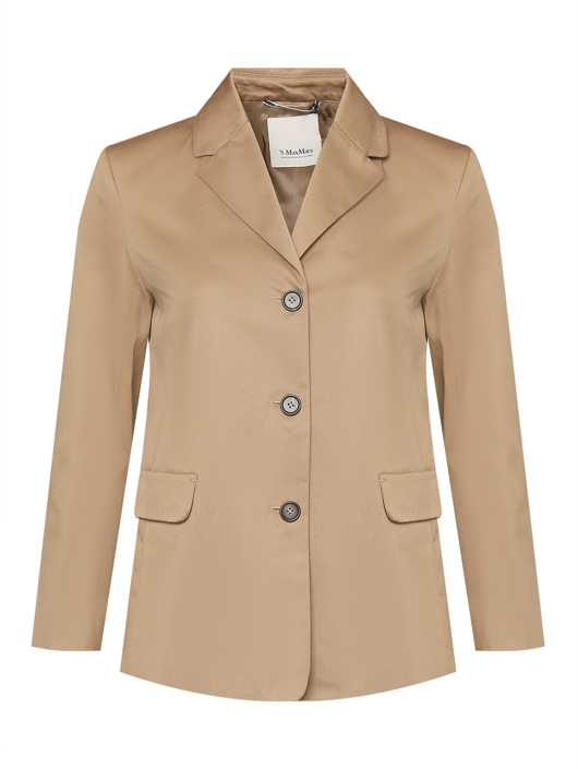 Max Mara Жакет из хлопка однотонный