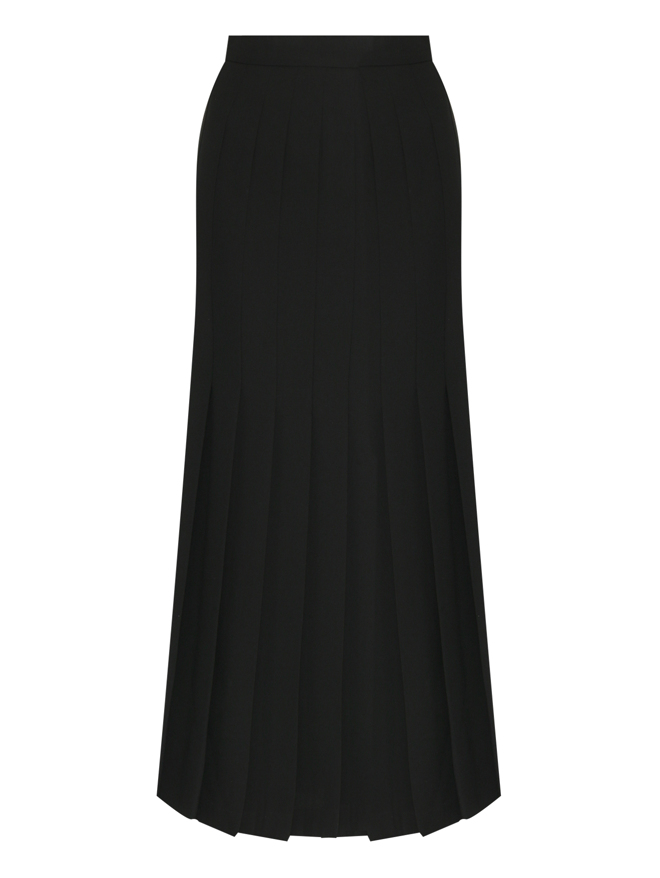 Max Mara Однотонная юбка-плиссе
