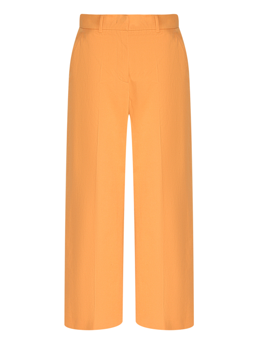 Weekend Max Mara Кюлоты из хлопка и льна