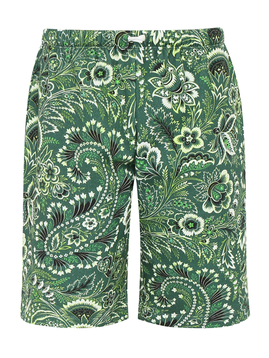 Etro Трикотажные шорты с узором