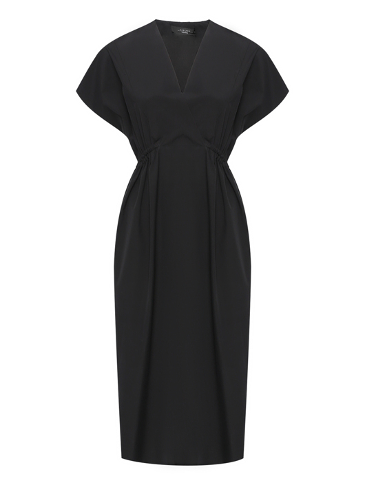 Weekend Max Mara Платье из хлопка с V-образным вырезом