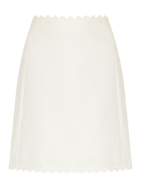 Moschino Cheap&Chic Юбка из хлопка с декоративной отделкой
