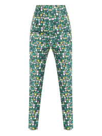 Weekend Max Mara Брюки из хлопка с узором