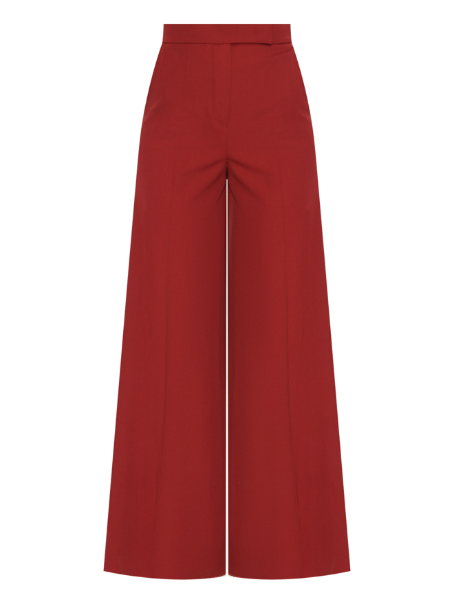 Max Mara Брюки из шерсти со стрелками