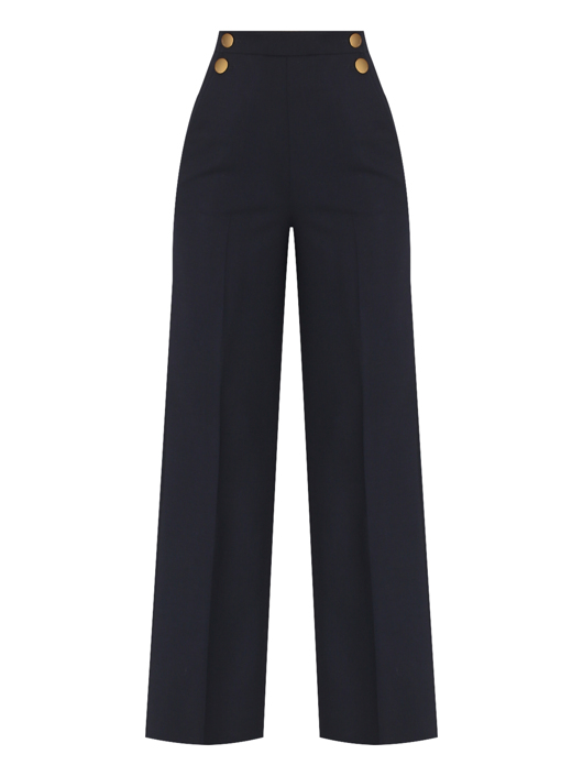 Max Mara Брюки из шерсти с карманами