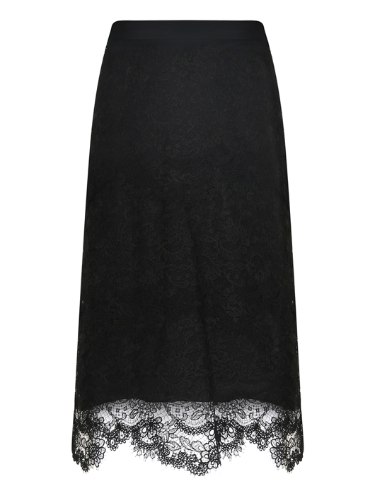 Ermanno Scervino Юбка кружевная из шелка и хлопка