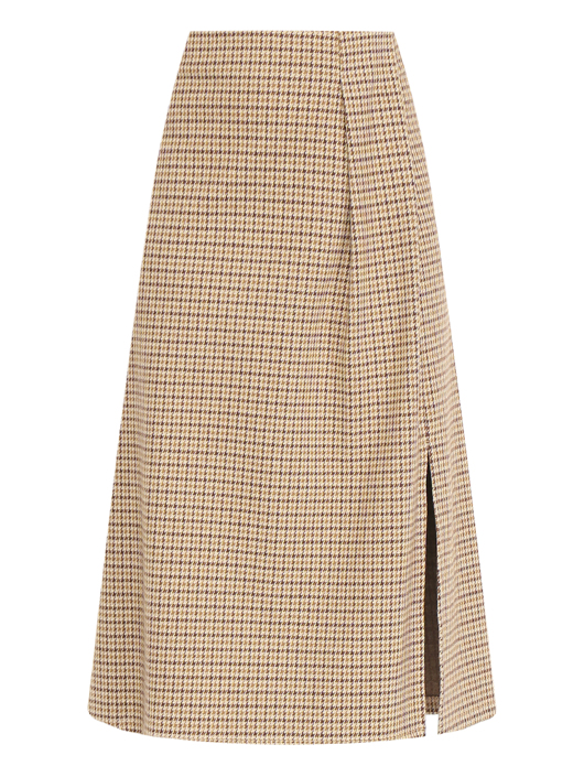 Weekend Max Mara Трикотажная юбка в гусиную лапку