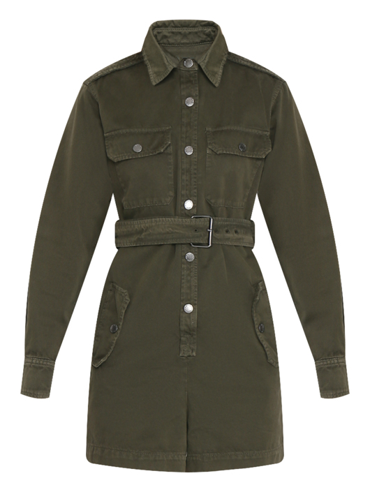 Weekend Max Mara Комбинезон из хлопка с накладными карманами