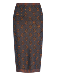 Etro Юбка на резинке с узором