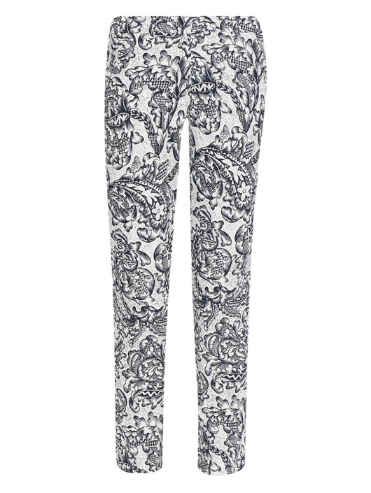Weekend Max Mara Брюки из хлопка с узором