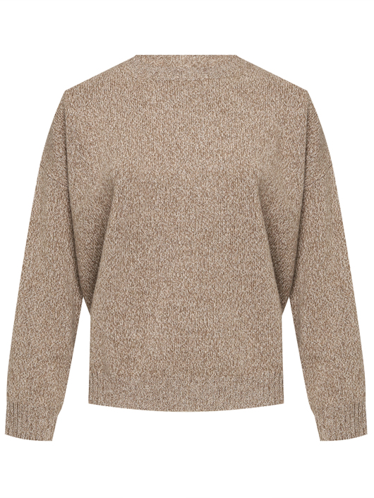 Weekend Max Mara Шерстяной джемпер с круглым вырезом