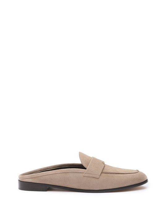 Max Mara Мюли из замши без каблука