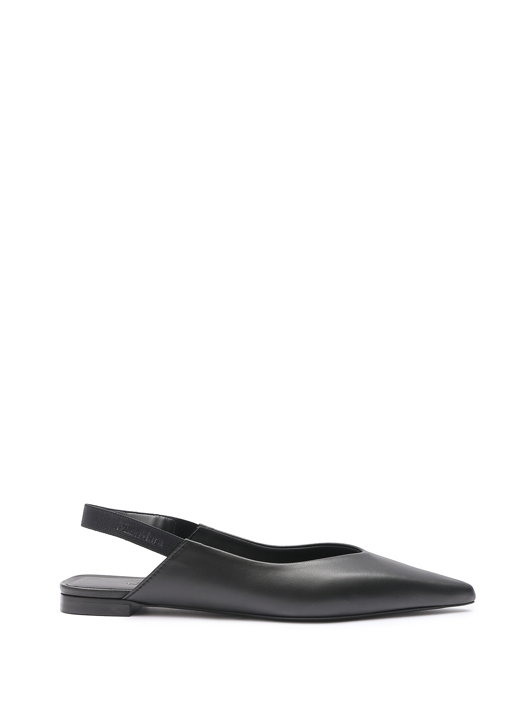Max Mara Туфли из кожи без каблука