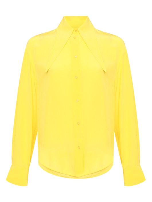 Essentiel Antwerp Однотонная блуза из вискозы