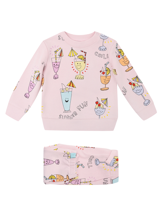 Stella McCartney kids Хлопковый костюм с брюками