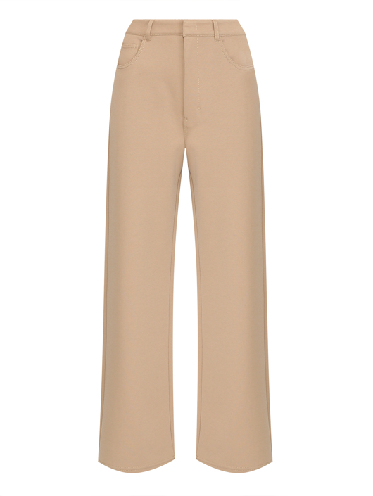 Max Mara Широкие брюки из хлопка