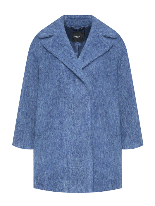 Weekend Max Mara Пальто из шерсти и мохера с карманами