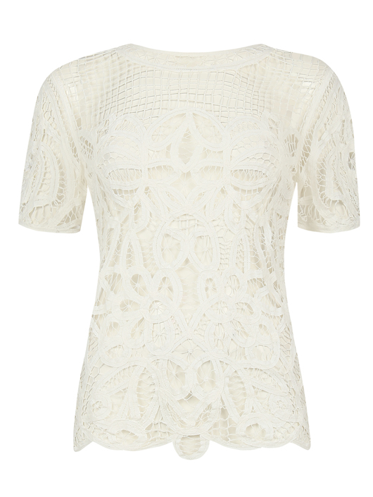 Rag & Bone Ажурный топ из хлопка
