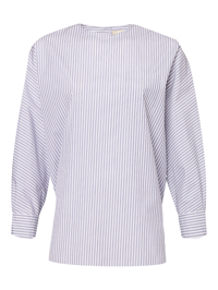 Weekend Max Mara Блуза из хлопка в полоску